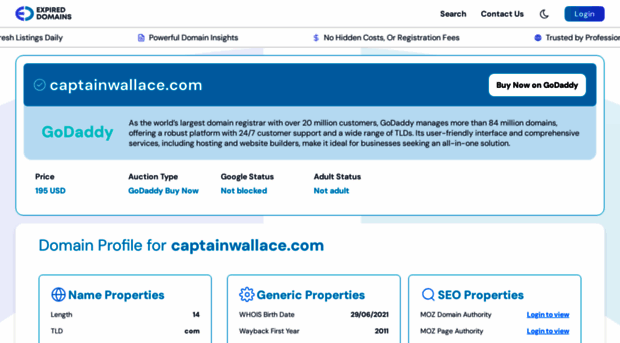 captainwallace.com