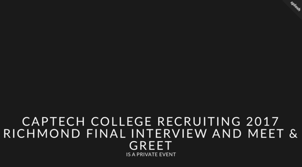 captechcollegerecruiting2017ri.splashthat.com