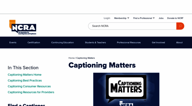 captioningmatters.org