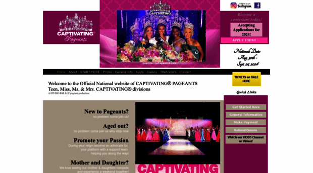 captivatingpageants.com