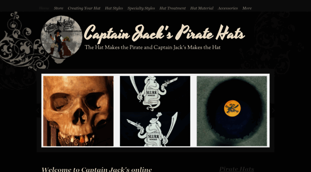 captjackspiratehats.com