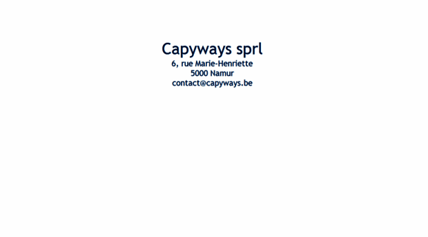 capyways.be