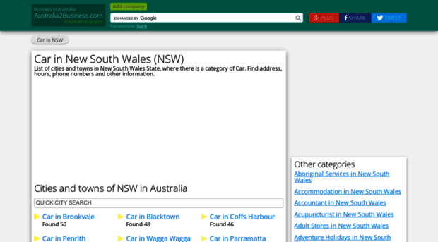 car-nsw.australia2business.com