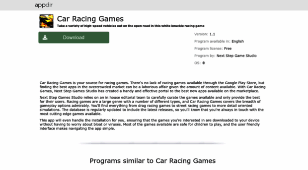 car-racing-games.appdir.co