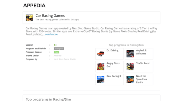 car-racing-games.appedia.net