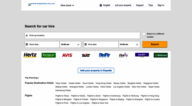 car-rental.expedia.com.tw