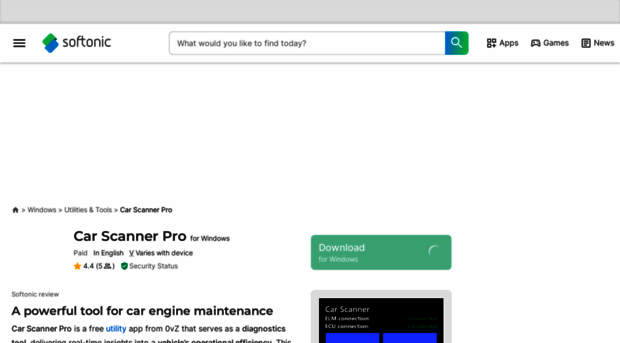 car-scanner-pro.en.softonic.com