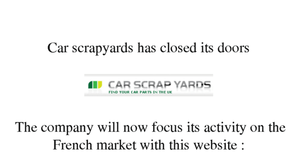car-scrapyards.co.uk