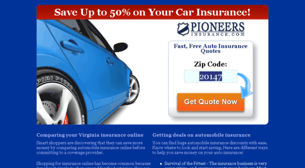 car.pioneersinsurance.com