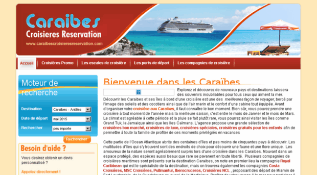 caraibescroisieresreservation.com