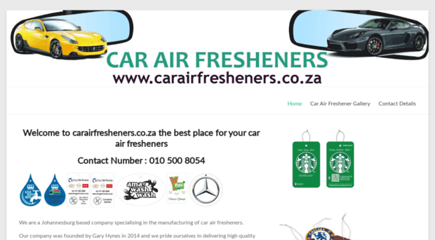 carairfresheners.co.za