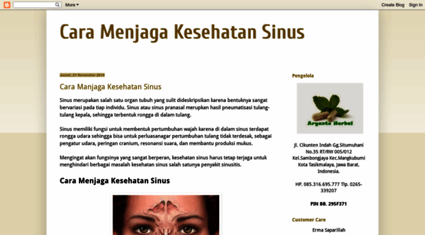 caramenjagakesehatansinus.blogspot.com