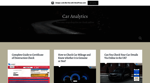 caranalyticsvehiclecheck.wordpress.com