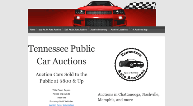 carauctionstennessee.com