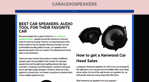 caraudiospeakers.yolasite.com