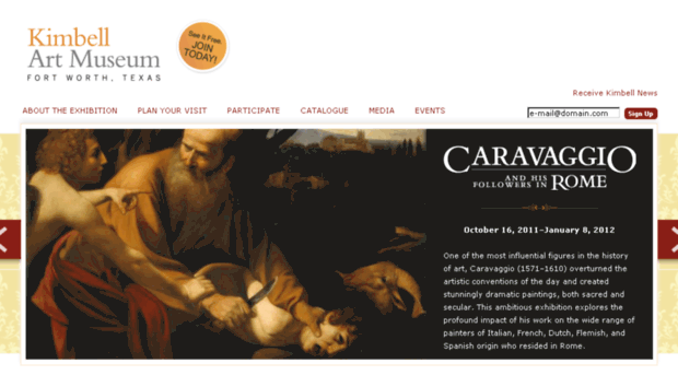 caravaggio.kimbellart.org