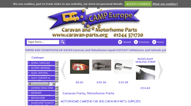 caravan-parts.store.buegle.com