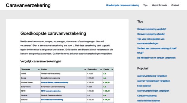 caravanverzekeringenvergelijken.nl