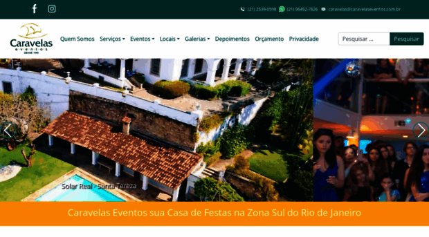 caravelaseventos.com.br