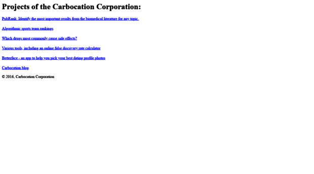 carbocation.com