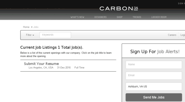 carbon38.applicantpro.com