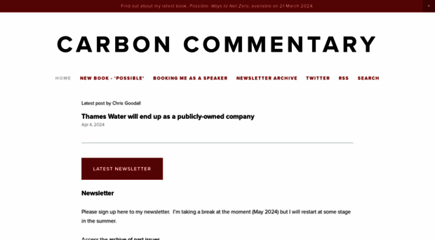 carboncommentary.com