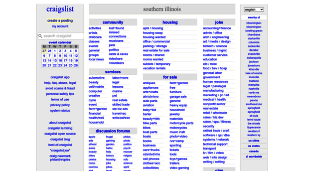 carbondale.craigslist.org