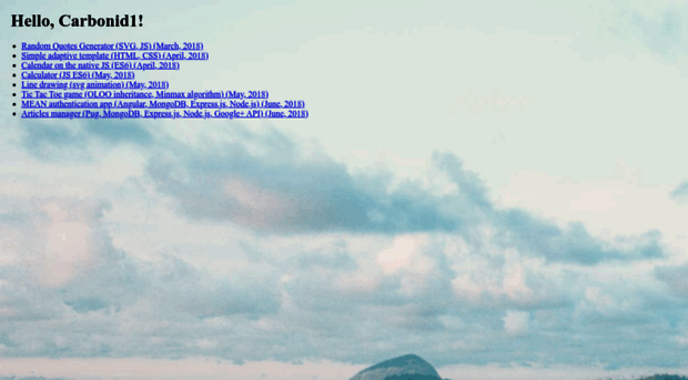 carbonid1.github.io