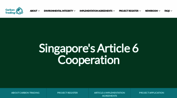 carbonmarkets-cooperation.gov.sg