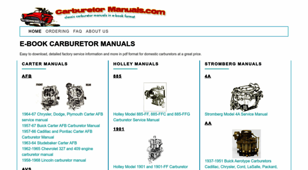 carburetormanuals.com