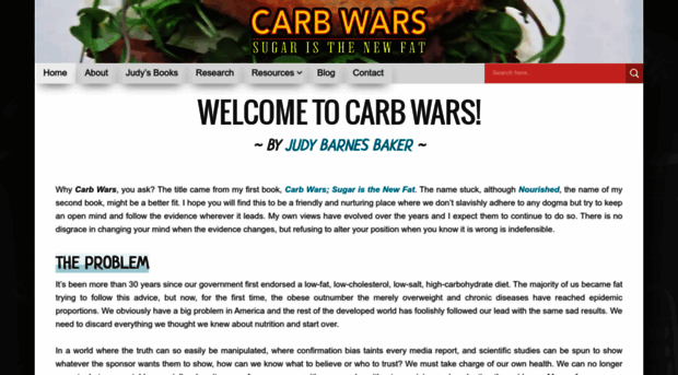 carbwarscookbooks.com