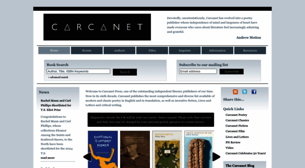 carcanet.co.uk