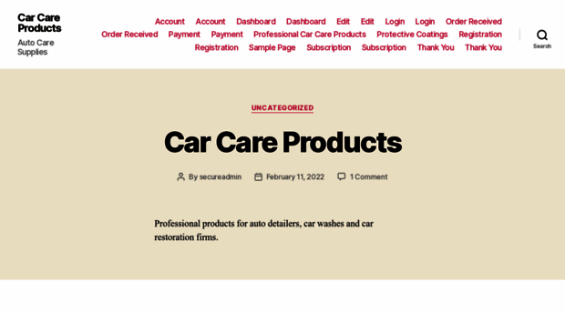 carcareproducts.com