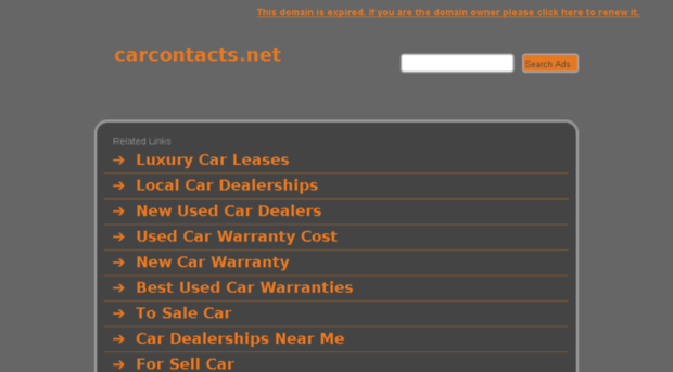 carcontacts.net