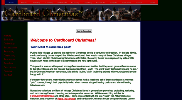 cardboardchristmas.com