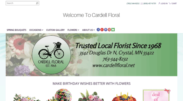 cardellfloral.net