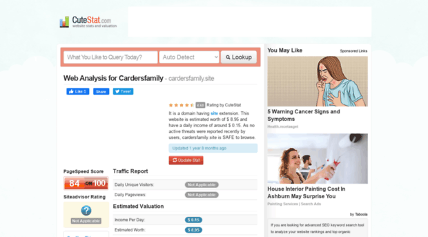 cardersfamily.site.cutestat.com