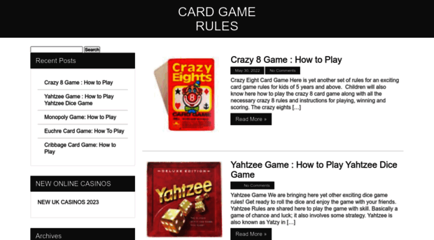 cardgamerules.net