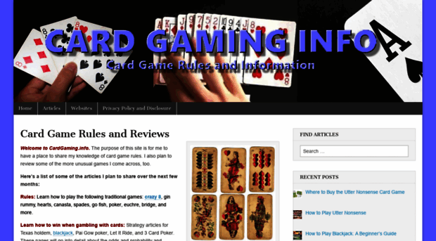 cardgaming.info