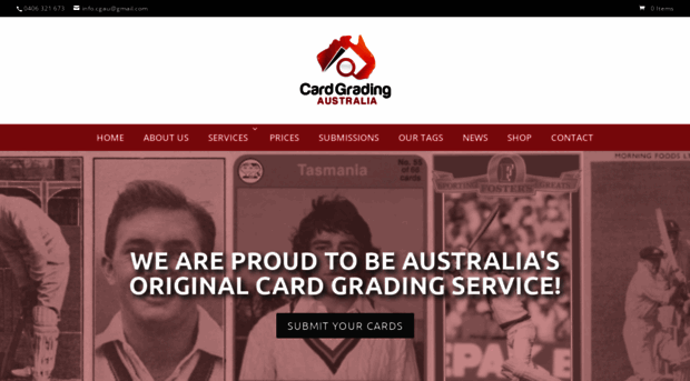 cardgradingaustralia.com