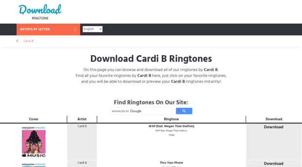 cardi-b.download-ringtone.com