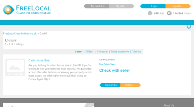 cardiff.freelocalclassifiedads.co.uk