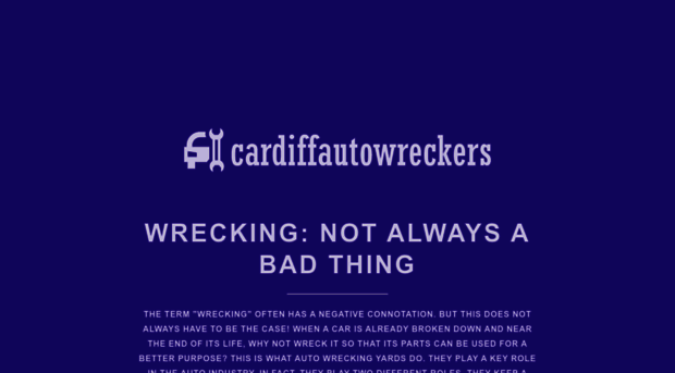 cardiffautowreckers.com