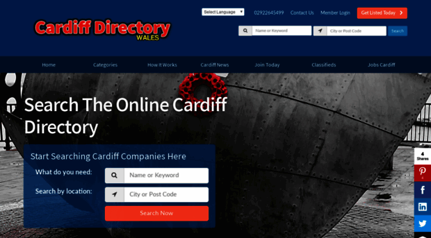 cardiffdirectory.wales