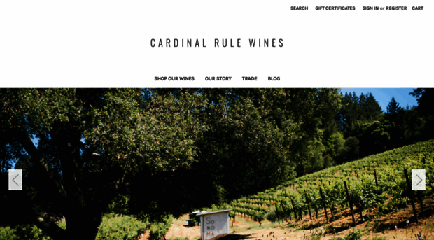 cardinalrulewines.com