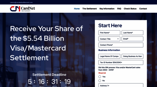 cardnetsettlement.com