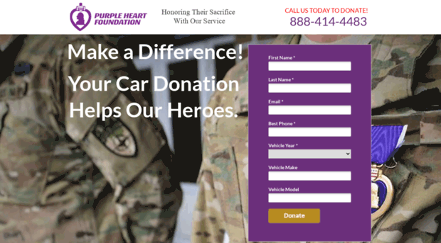 cardonation.purpleheartcars.org