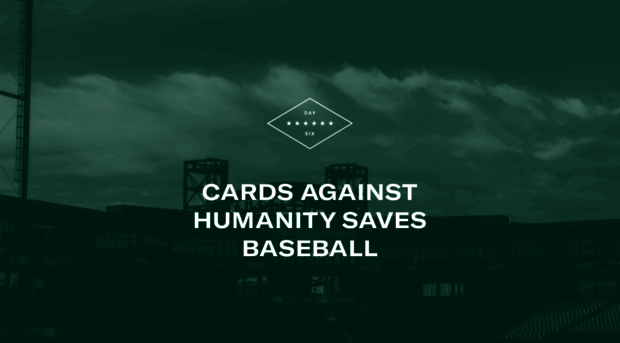 cardsagainsthumanitysavesbaseball.com