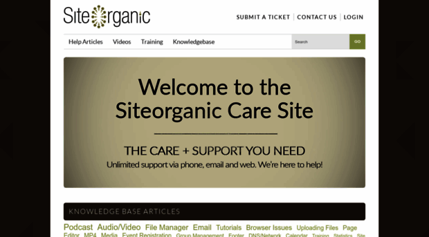 care.siteorganic.com