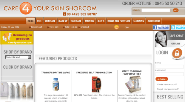 care4yourskinshop.com